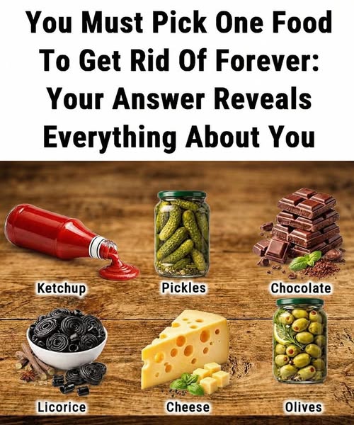 If you had to stop eating one food for the rest of your life, which one would you choose?