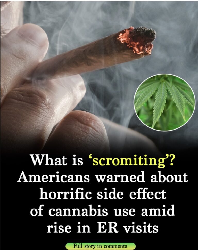 What is ‘scromiting’? US citizens warned about terrifying cannabis side effect