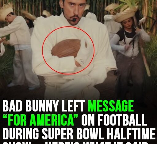 Bad Bunny left message for America on football during Super Bowl halftime show – here is what it said!