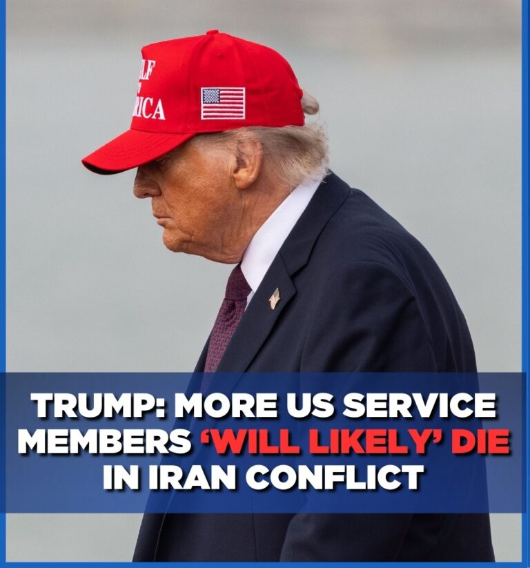Trump says more US service member deaths ‘likely’ in Iran conflict after 3 killed, 5 injured