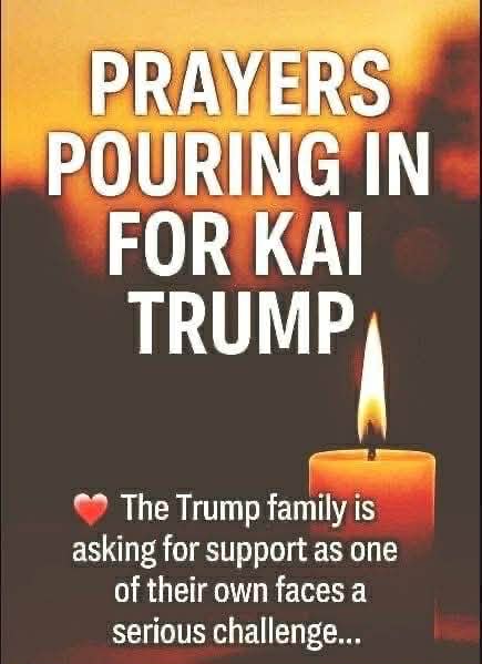 Prayers Pouring in for Kai Trump, Family Issues Quiet Statement