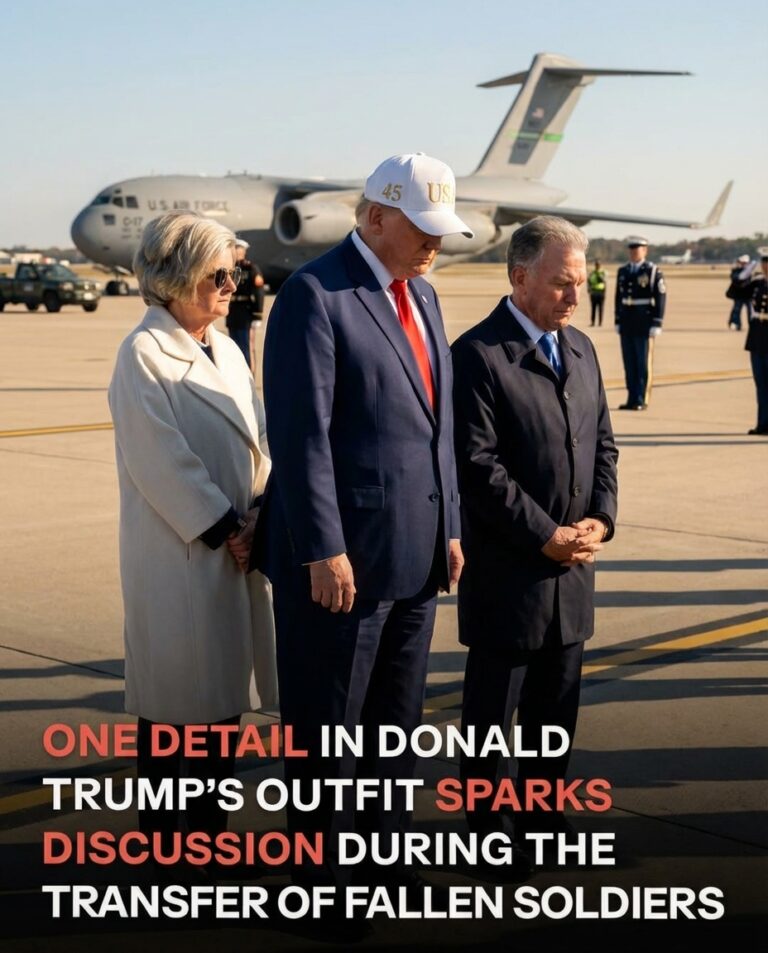 Detail in Donald Trumps Outfit Noticed During Military Ceremony!