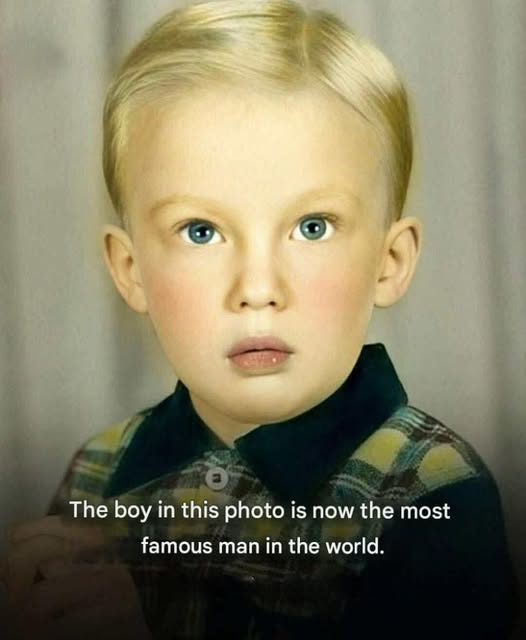 The Little Boy In This Photo Is Now The Most Famous Man On Earth