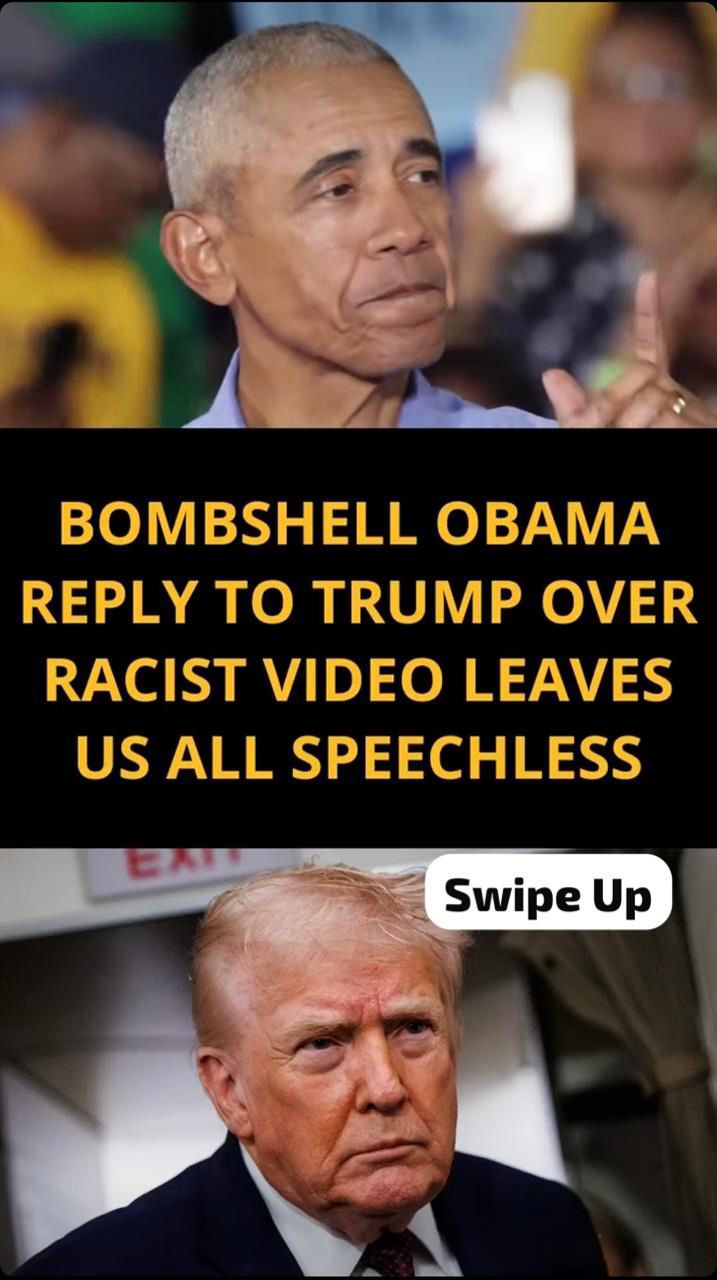 Barack Obama Calls Trump’s Social Media Post “Deeply Troubling” After Controversial Video Surfaces