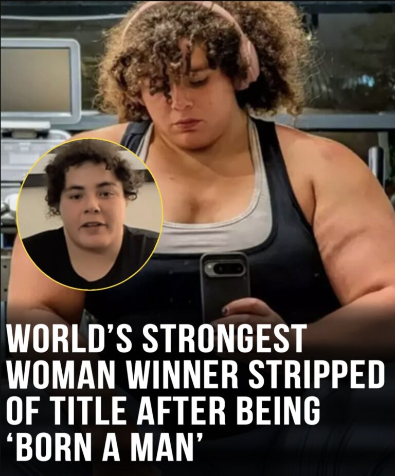 World’s Strongest Woman winner stripped of title after being ‘born a man’
