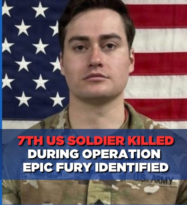 The seventh US soldier killed in action during the conflict in the Middle East has been identified.  Read more at the link in comments.