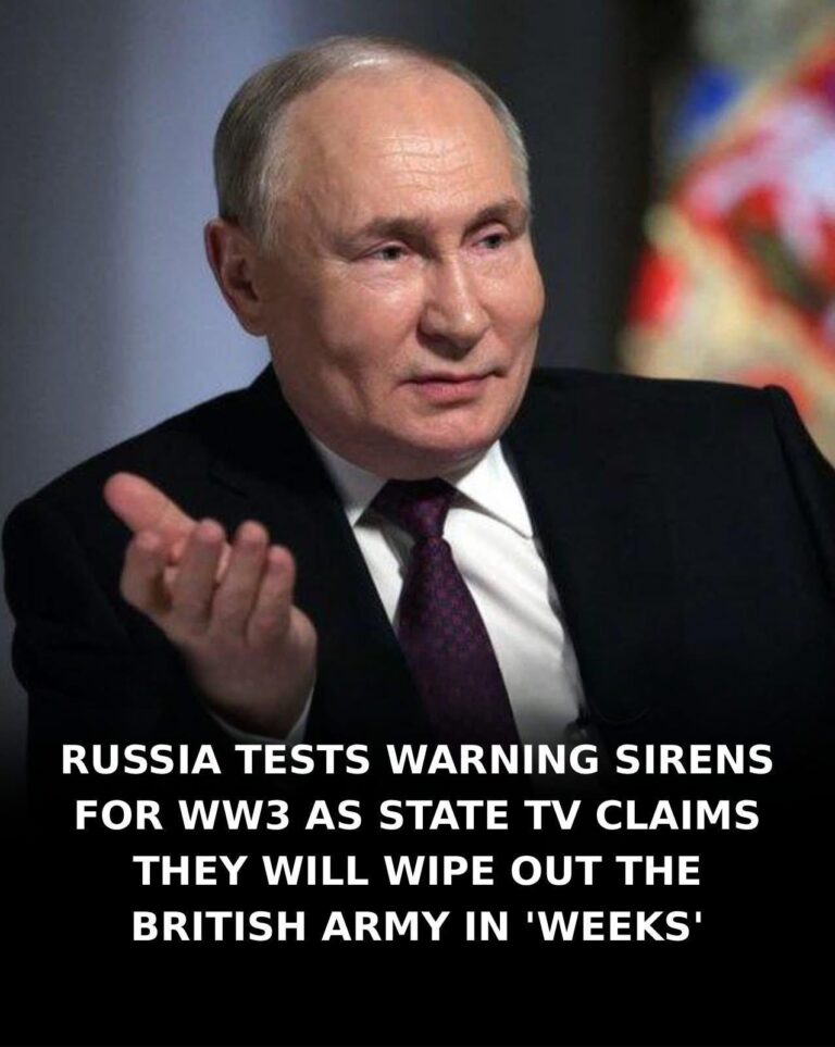Russia conducts a nationwide warning siren test amid rising tensions!