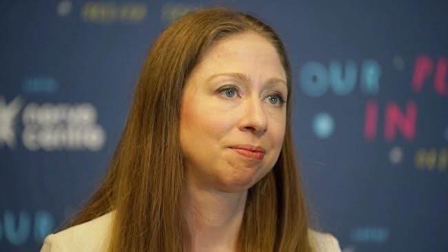 Chelsea Clinton admits that she tested positive for…See more