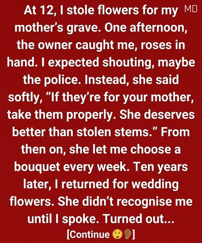 Awesome story… The Flower Shop Kindness I Never Forgot