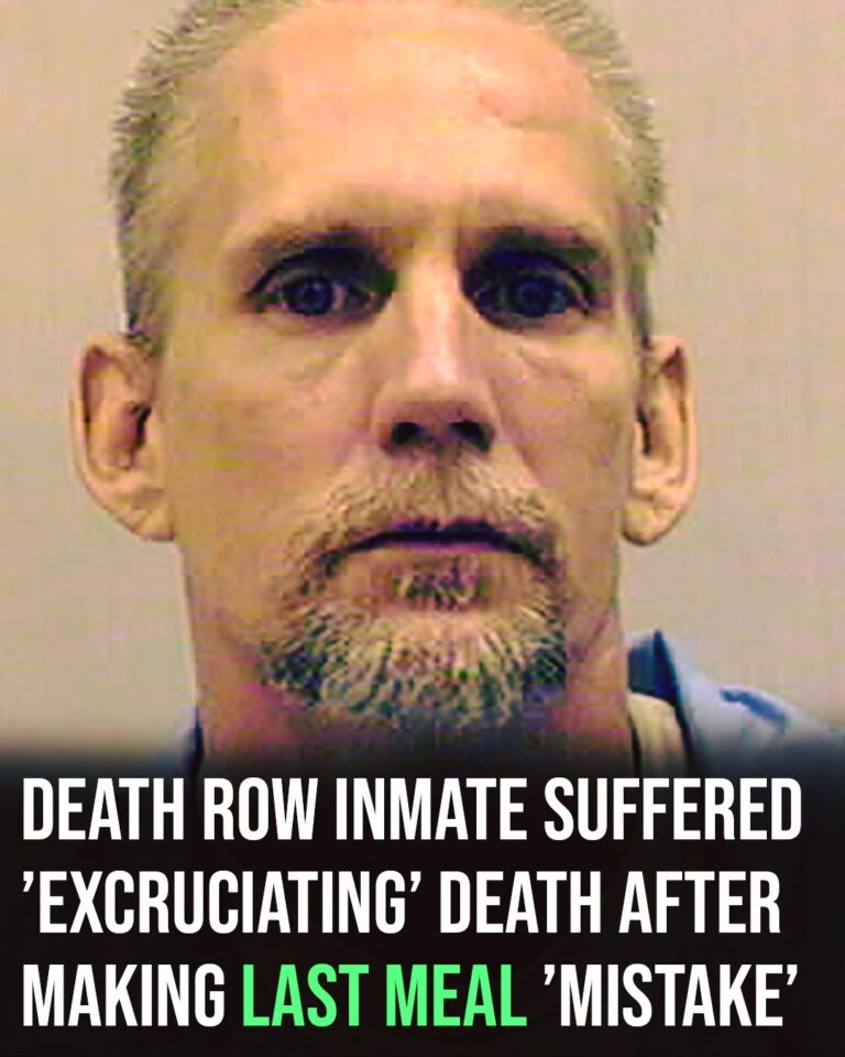 Death Row Inmate Endured Agony After Last Meal Error, Officials Say