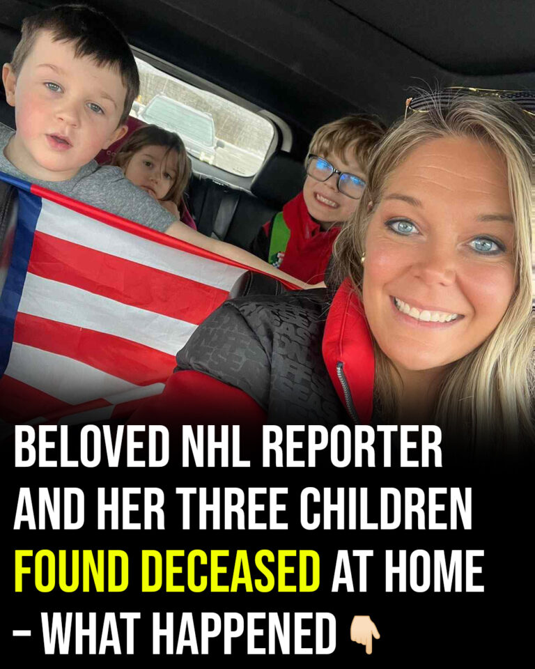 Beloved NHL reporter and her three children found deceased at home