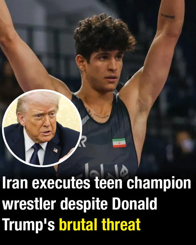 Iran executes teen champion wrestler despite Donald Trump’s brutal threat