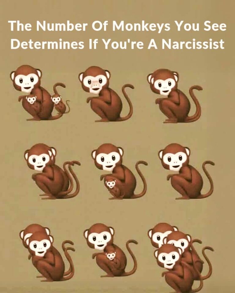 How Many Monkeys You Spot Could Reveal If You’re a Narcissist