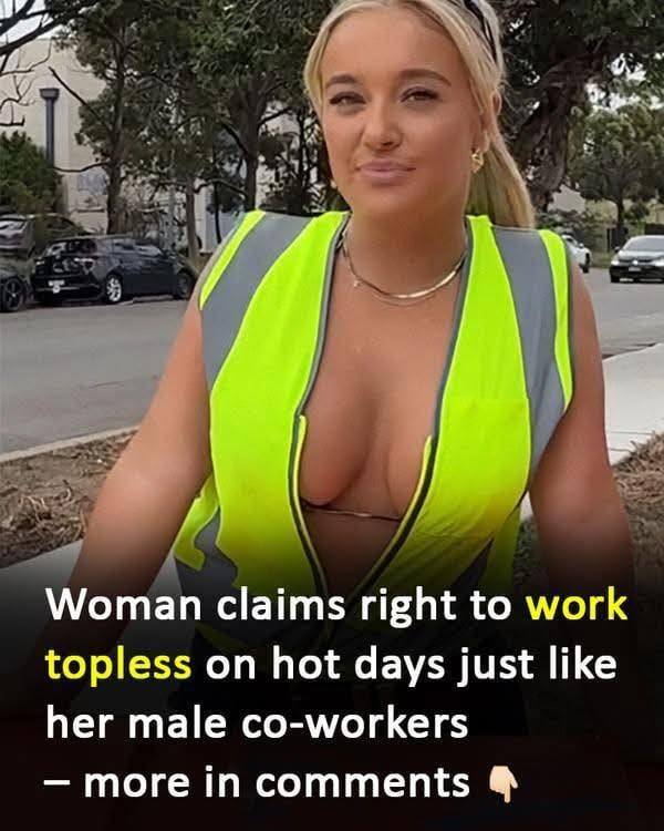 Why this female worker wants to ditch her shirt.