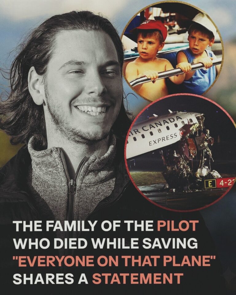 “Family of Jazz Aviation Hero Antoine Forest Shares Touching Childhood Photo”