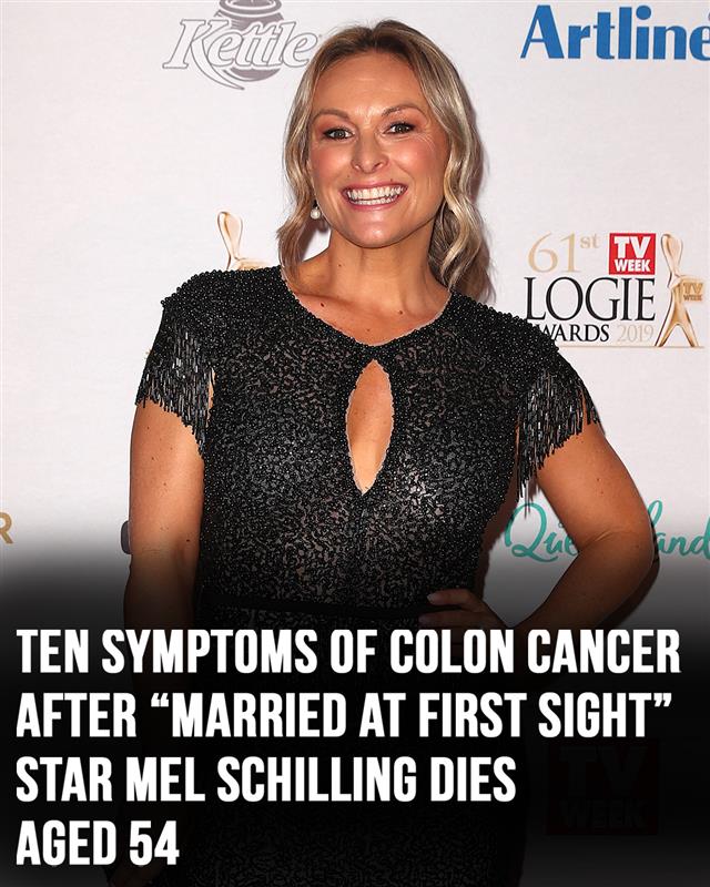 Ten warning signs of colon cancer after “MAFS” star Mel Schilling dies at 54