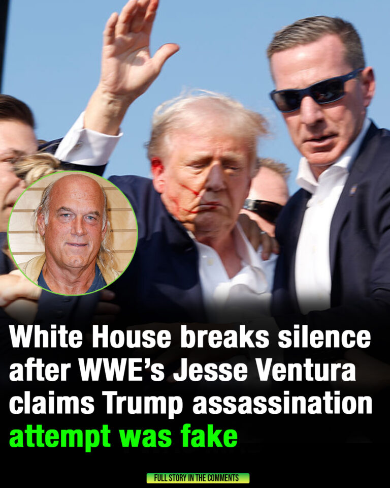 White House breaks silence after Jesse Ventura claims Trump assassination attempt was fake