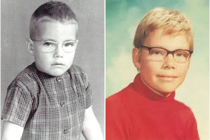 Guess who this boy who became one of the most famous actors around the world . He wore glasses with very thick lenses and studied classical ballet for several years, a discipline that later earned him millions of dollars .. 