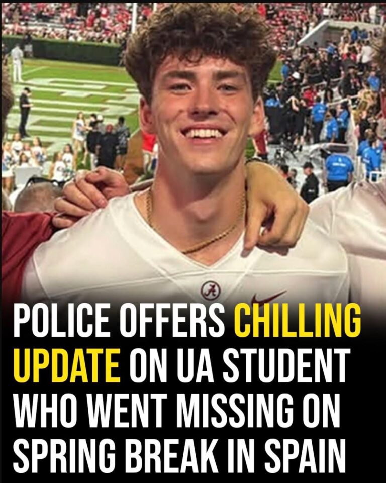 Police issue chilling update on UA student who went missing during spring break in Spain