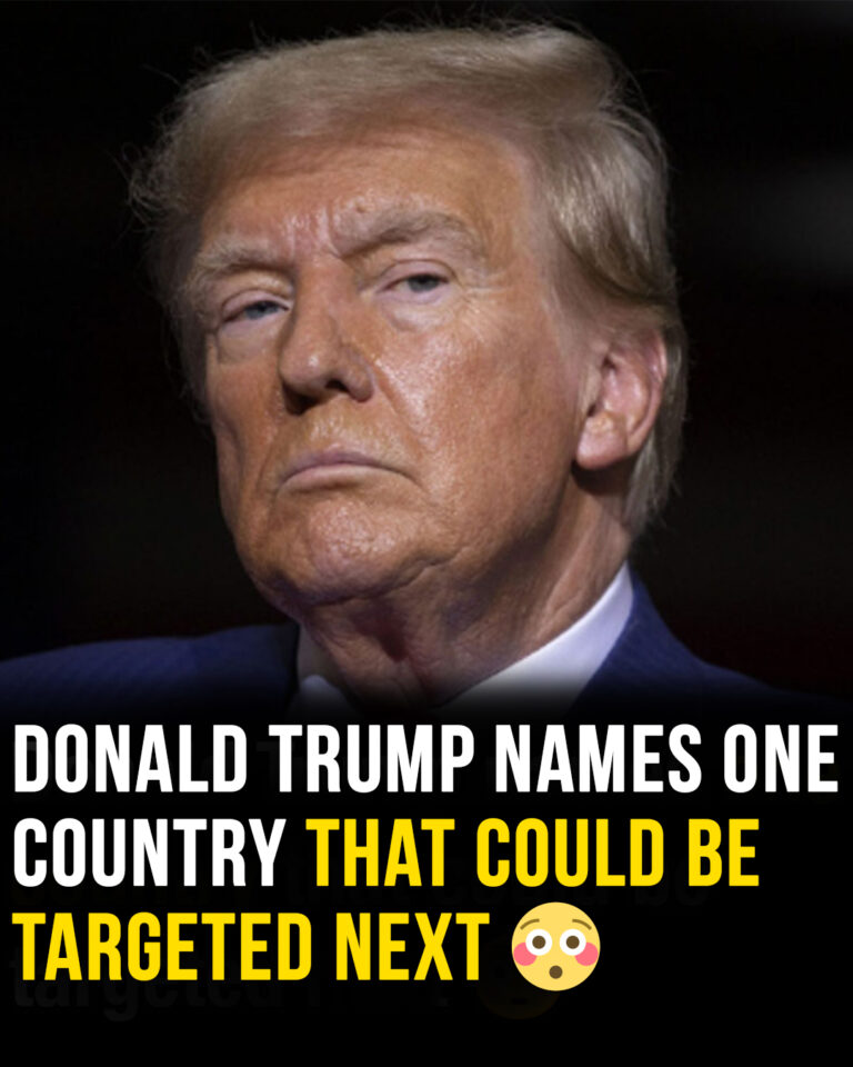 Donald Trump names one country that could be targeted next