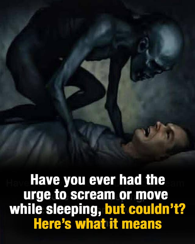 The strange, terrifying phenomenon of sleep paralysis