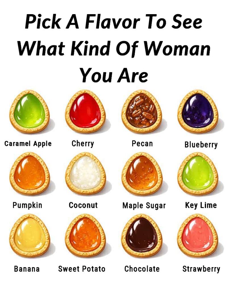 Pick A Flavor To See What Kind Of Woman You Are. Check in 1st comment 👇