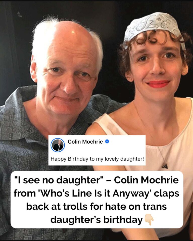 Whose Line Is It Anyway’s Colin Mochrie blasts trolls on trans child