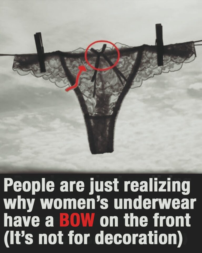 “The Hidden Reason Behind the Bows on Women’s Underwear”