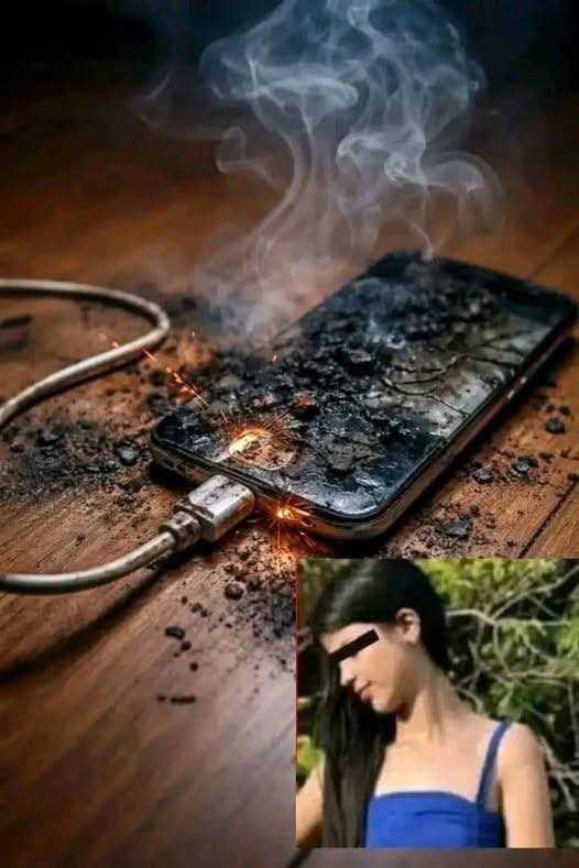 Warning never put the charger like this po…
