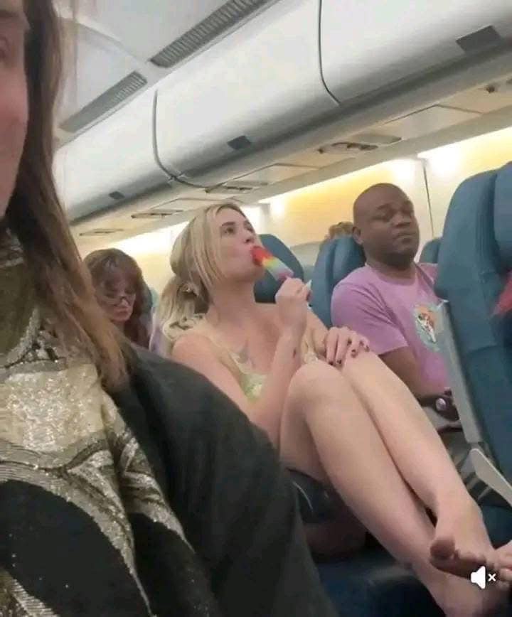 Unexpected In-Flight Moment Turns Plane Passenger Into Viral Sensation