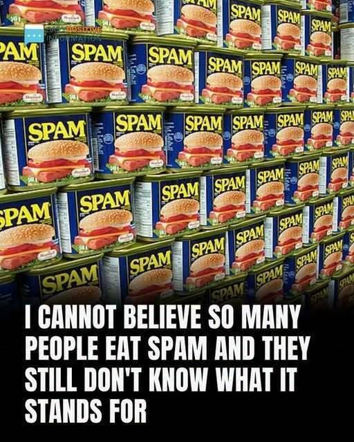 SPAM: What does it stand for, and what are its ingredients?