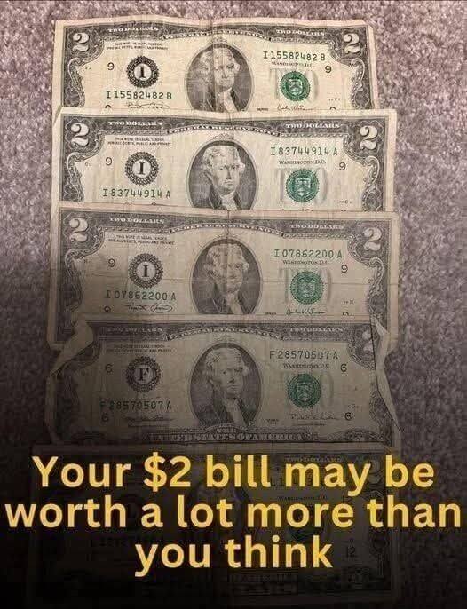 Check Your Wallet, Some $2 Bills Can Be Surprisingly Valuable
