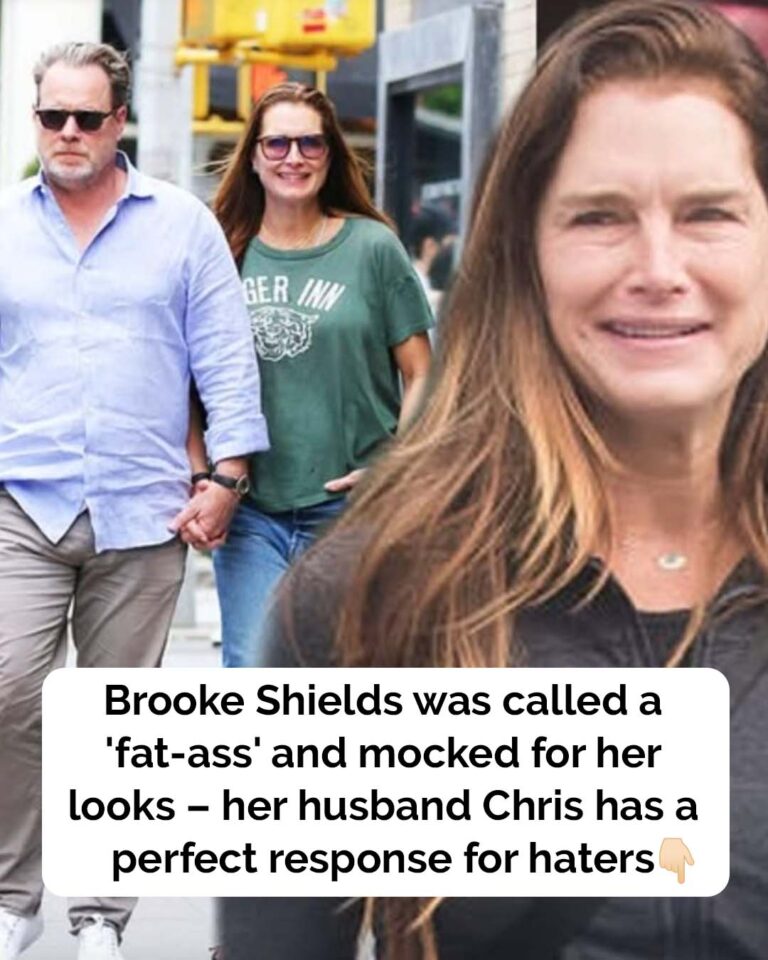 Brooke Shields was body-shamed but her husband had a fitting response