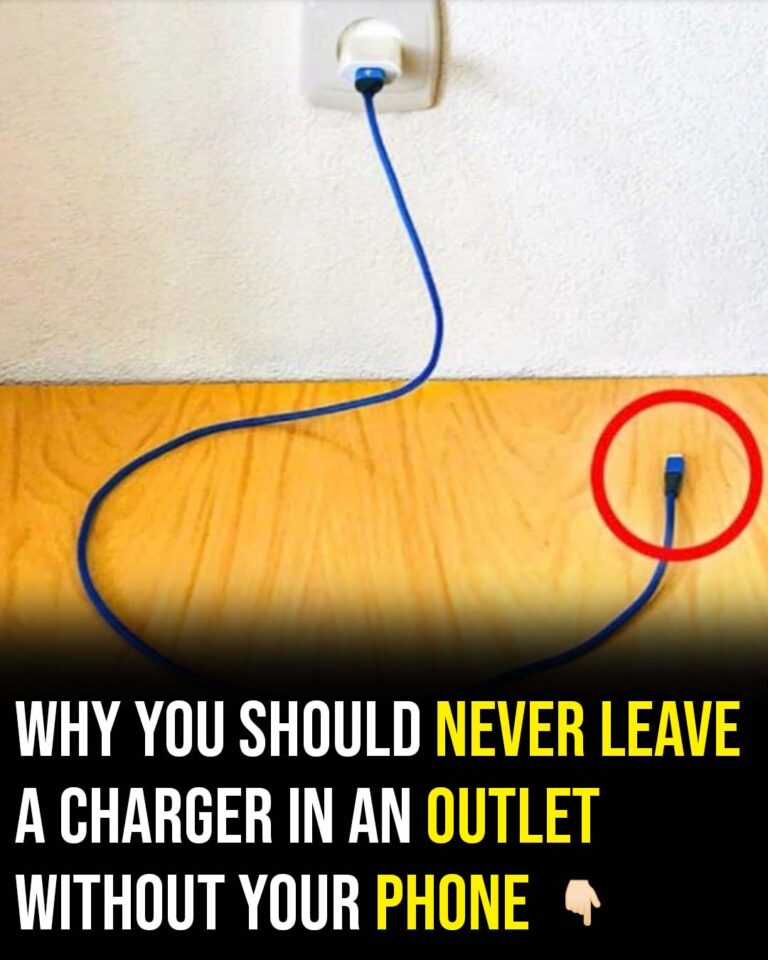 Why you shouldn’t leave a charger in an outlet when not in use