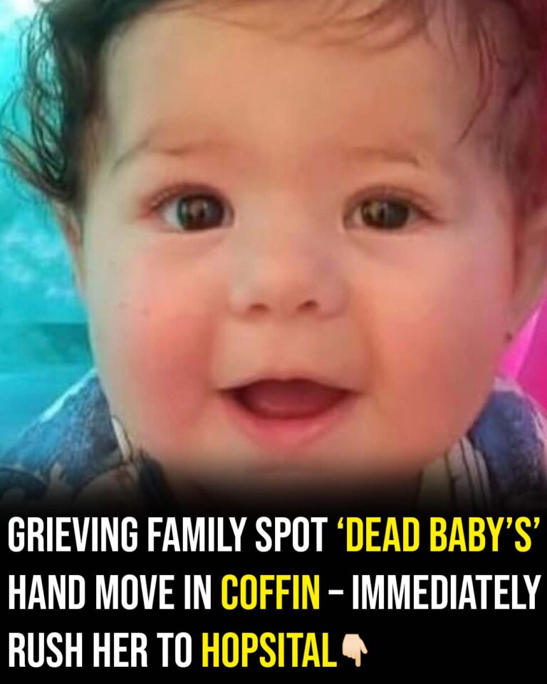 Grieving family stunned as ‘dead’ baby in coffin grips hand of mourner