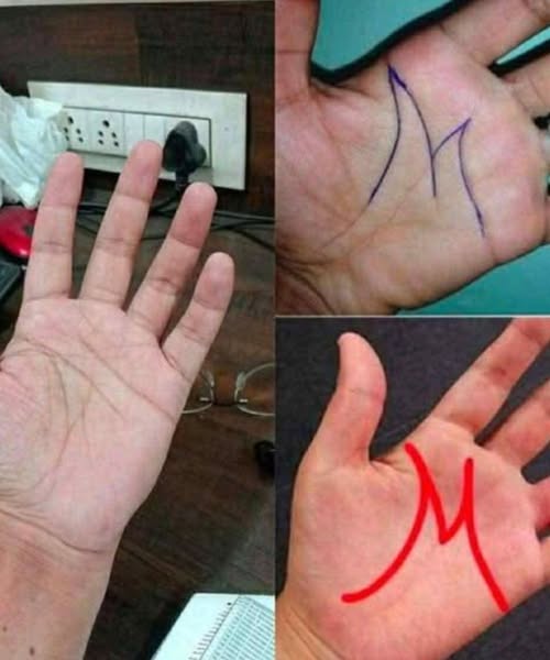 The Meaning Behind the “M” Shape on Your Palm