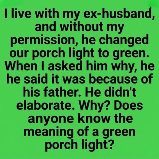 The Hidden Meaning Of The Green Glow, Why Your Neighbors Are Swapping Their Porch Lights And The Emotional Secret Every Veteran Knows