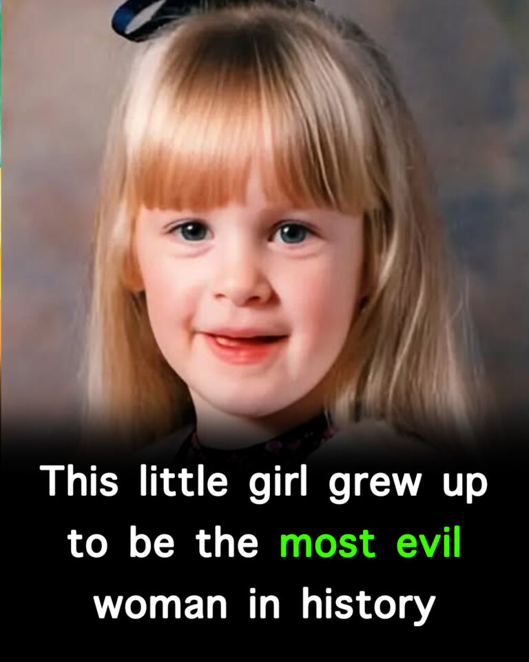 This girl grew up to be one of the most evil woman in history