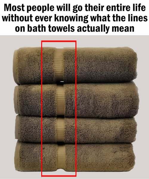 The Real Purpose of Those Lines on Bath Towels—and Why They Help Towels Last Longer