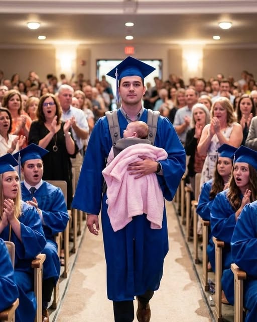 High School Senior Brings Newborn Baby on Stage After His Mother Is Humiliated Publicly
