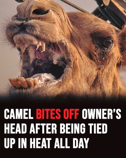 Neglected Camel Triggers Fatal Accident for Owner in Scorching Temperatures