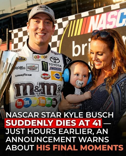 NASCAR Legend Kyle Busch Dies at 41 After Sudden Health Emergency