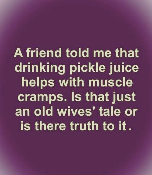 What science says about pickle juice and muscle cramps