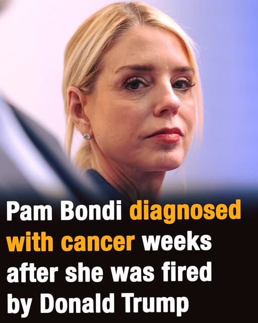 Reports mention updates regarding former AG Pam Bondi’s recent health and career developments diagnosed with cancer weeks after being fired by Trump