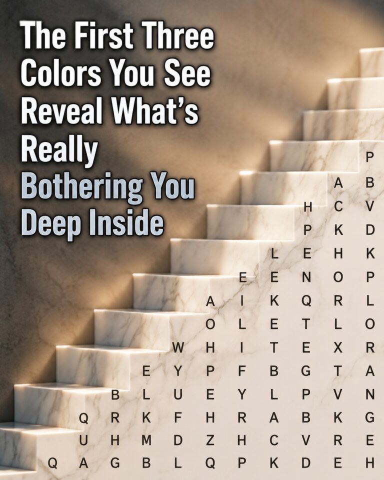 The First Three Colors You See Reveals What’s Really Bothering You Deep Inside