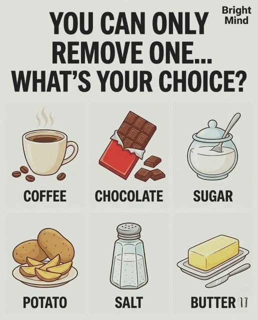 “Which Ingredient Would You Sacrifice? Your Answer Unlocks Your Inner Self!”