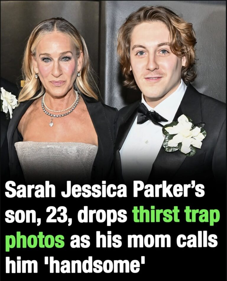 Sarah Jessica Parker’s son, 23, drops photos as mom calls him ‘handsome’
