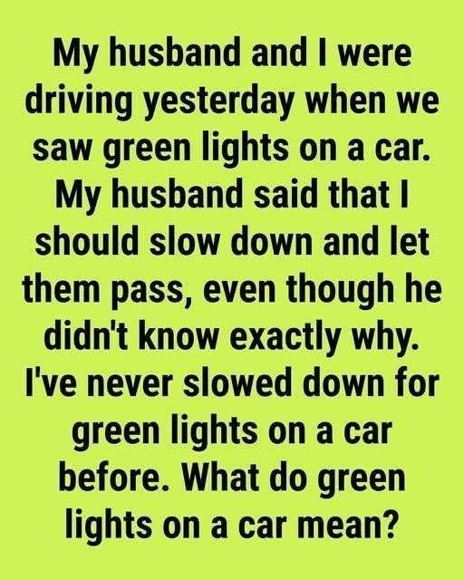 Why Some Medical Transport Vehicles Use Green Warning Lights