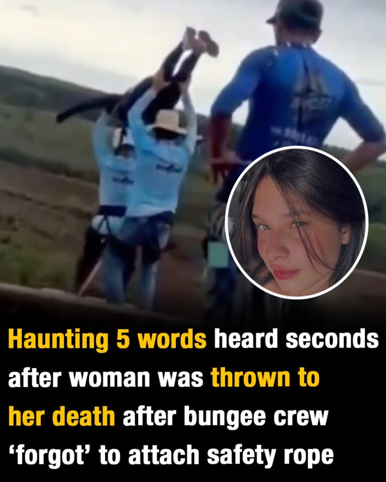 Haunting 5 words heard seconds after woman was thrown to her death after bungee crew ‘forgot’to attach safety rope