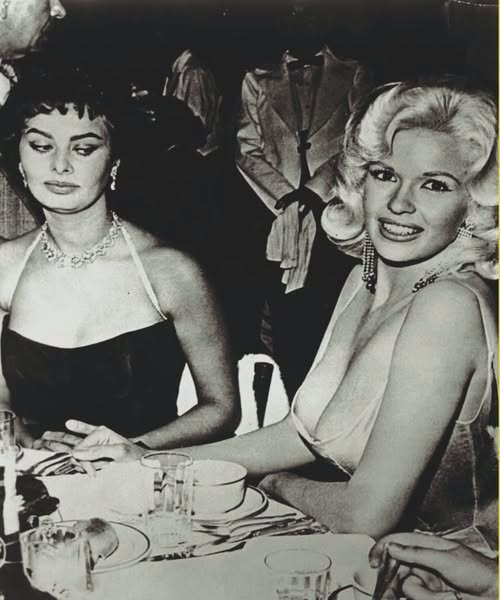 Kylie Jenner and Kourtney Kardashian recreated a classic Hollywood moment inspired by Sophia Loren and Jayne Mansfield for a beauty campaign.